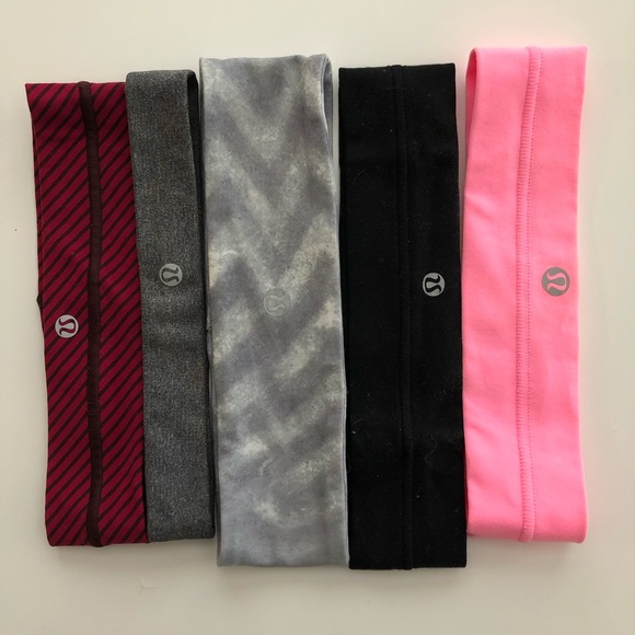 lululemon athletica Accessories - Lululemon headbands (set of 5!)